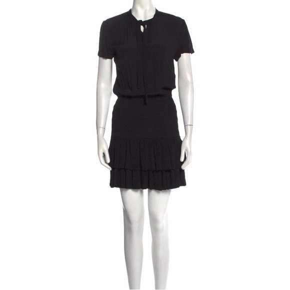 Maje Raboa Dress Medium (Sz 4-6) Goth DarkAcademia Whimsygoth Witchy LBD - Picture 2 of 6